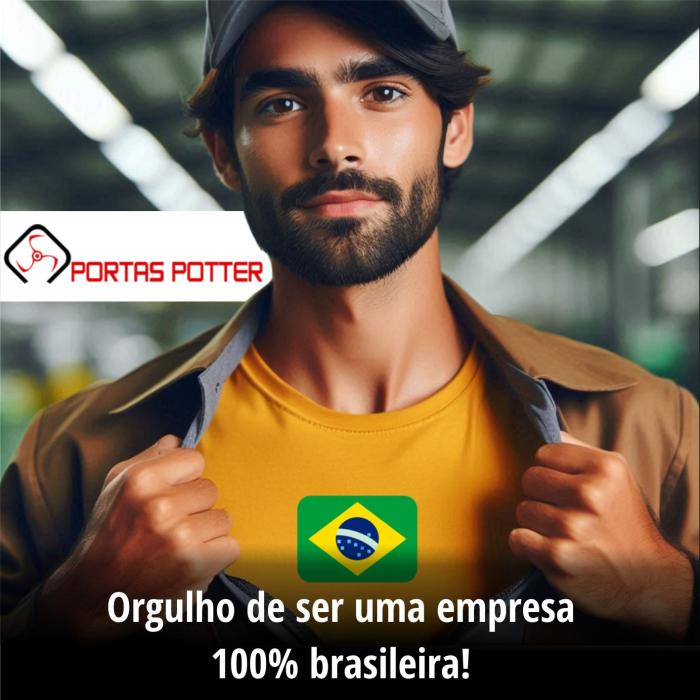 Orgulho de ser uma empresa 100% brasileira!